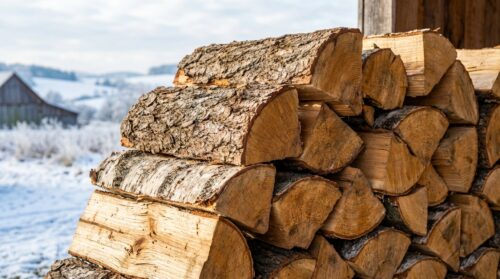 Cena za metr sypaného palivového dřeva (50cm polena) v únoru 2026: skladové ceny, doprava a tržní trendy