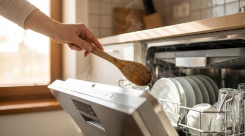 Jak vložení dřevěné vařečky do myčky nádobí změní vše